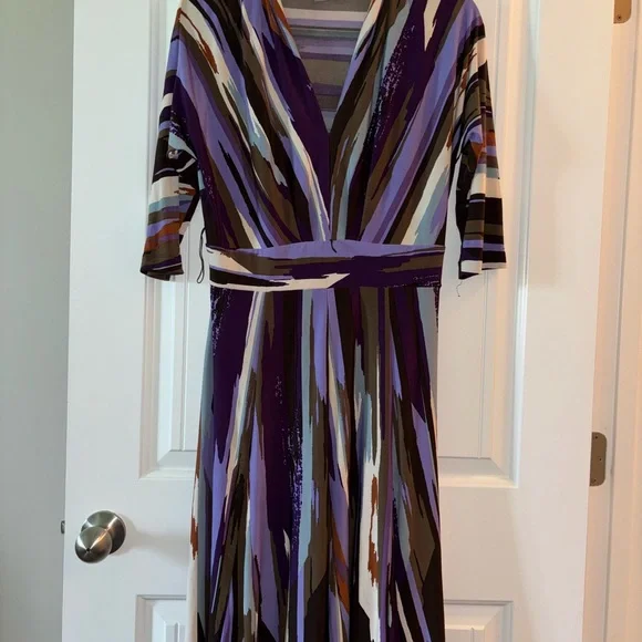 Rabbit Rabbit Rabbit Multicolor Striped Dress - Picture 3 of 10